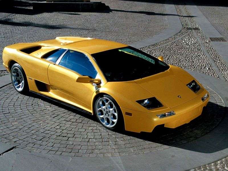 Lamborghini Diablo 2. generacja [zmiana stylizacji] VT coupe 6.0 MT 4WD (2000 2001)