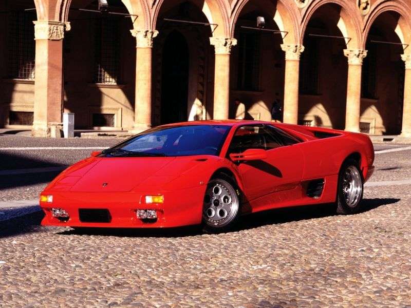 Lamborghini Diablo 1.generacja VT coupe 5.7 MT 4WD (1993 1998)