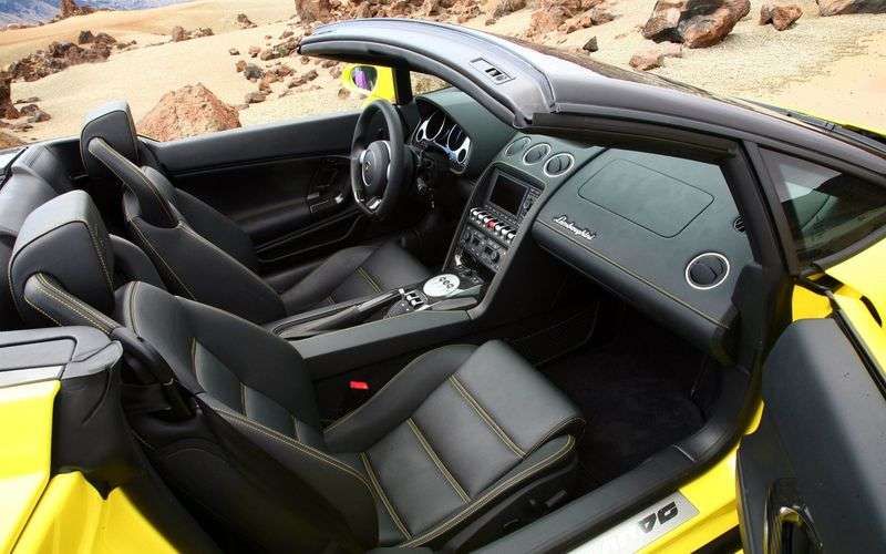Lamborghini Gallardo 1st generation LP560 4 Spyder roadster 2 dv. 5.2 AMT AWD (2008–2012)