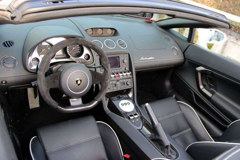 Lamborghini Gallardo 1st generation [restyling] LP560 4 Spyder 5.2 MT AWD Convertible Basic (2012 – present)