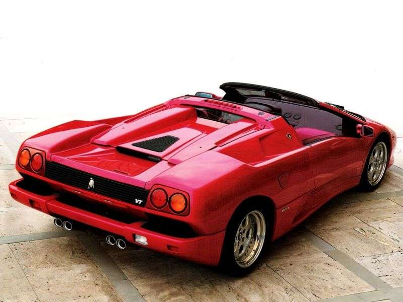 Lamborghini Diablo pierwszej generacji VT roadster 5.7 MT 4WD (1995 1998)