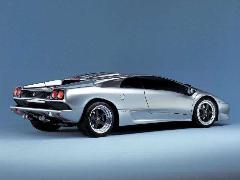 Lamborghini Diablo 2nd generation SV coupe 2 bit. 5.7 MT (1998–1999)