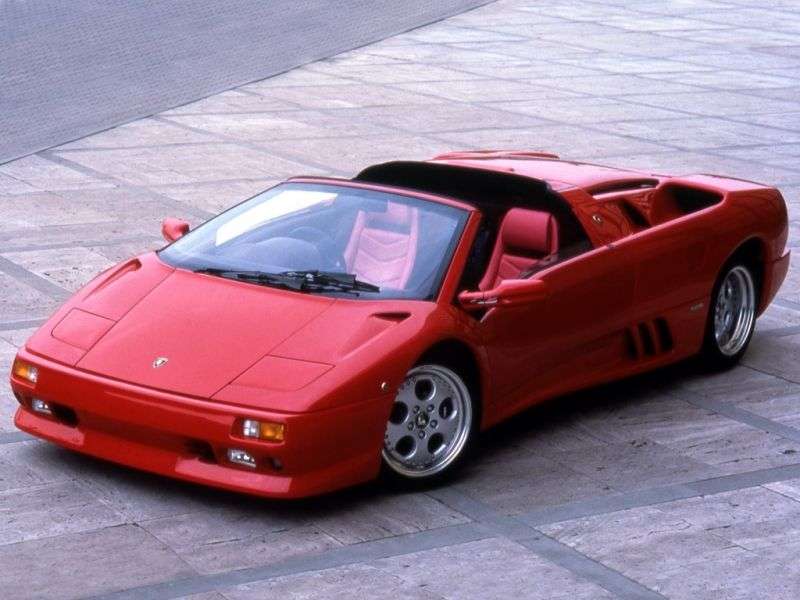 Lamborghini Diablo pierwszej generacji VT roadster 5.7 MT 4WD (1995 1998)