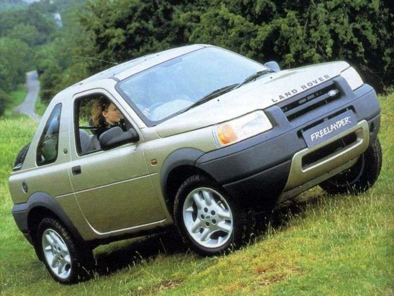 Land Rover Freelander 3 drzwiowy crossover Soft Top pierwszej generacji 1,8 MT (1998 2001)