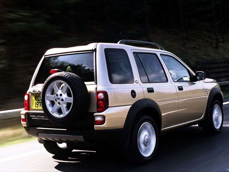 Land Rover Freelander 1st generation 5 bit crossover. 2.0 TD AT (2001–2006)