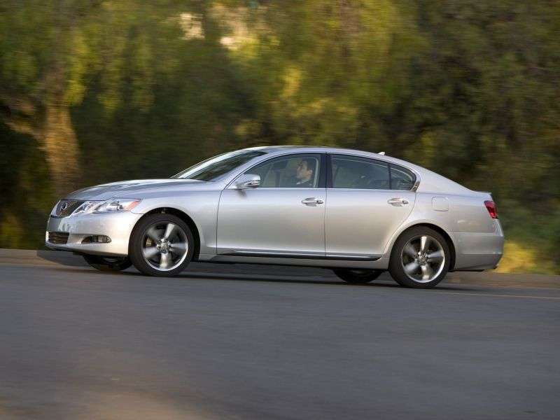 Lexus GS 4 drzwiowy sedan trzeciej generacji [zmiana stylizacji]. 450 godzin CVT Luxury (2005–2012)