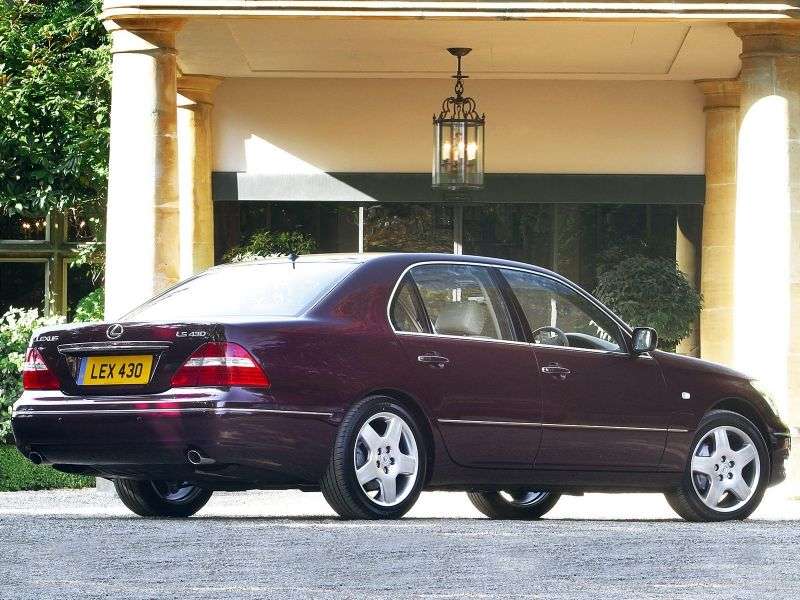 Lexus LS 3. generacji [zmiana stylizacji] sedan 430 AT (2000 2003)