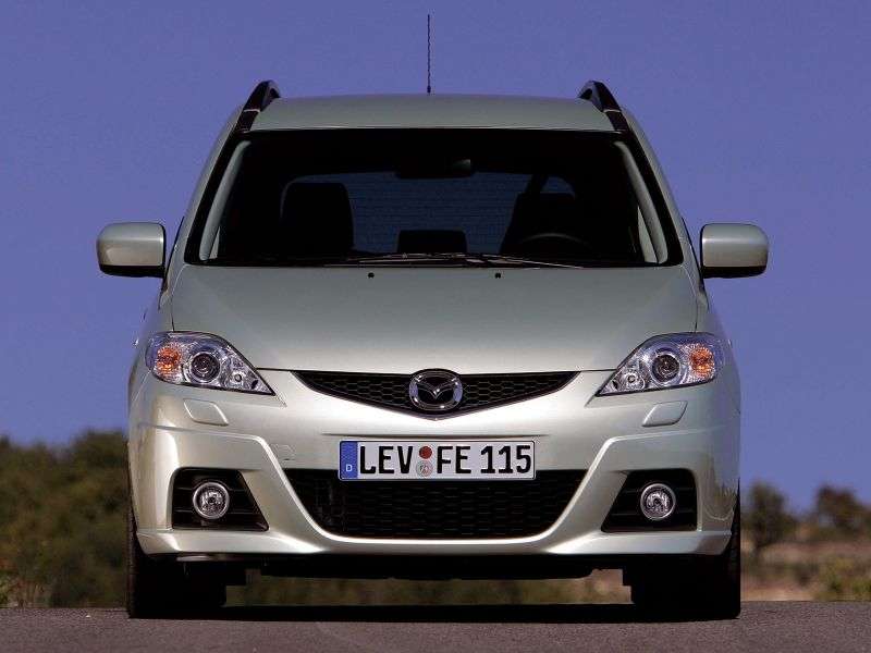 Mazda 5 1. generacji [zmiana stylizacji] minivan 1.8 MT (2008–2010)