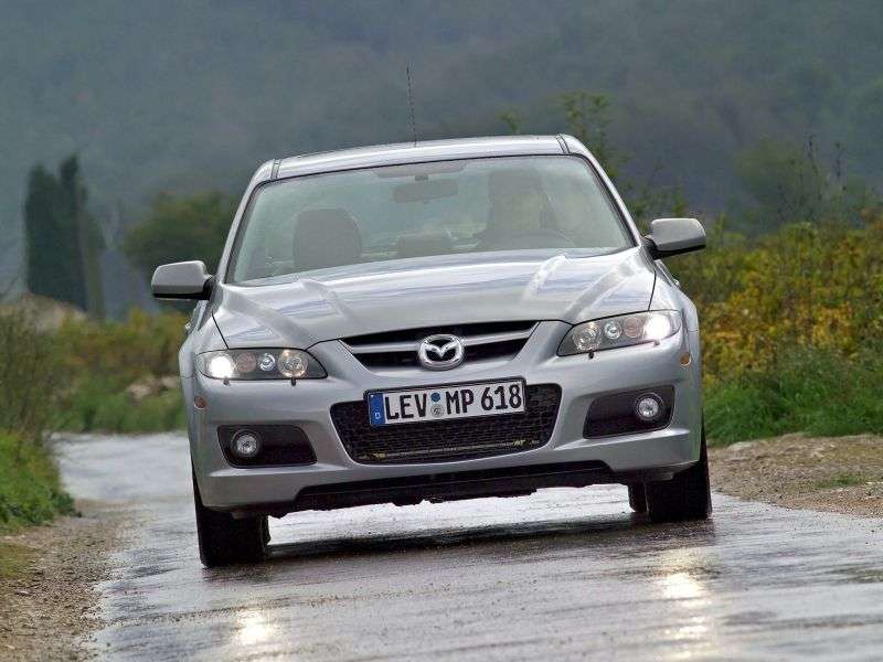Mazda 6 1st generation [restyling] Mps 4 door sedan. 2.3 MT (2005–2007)