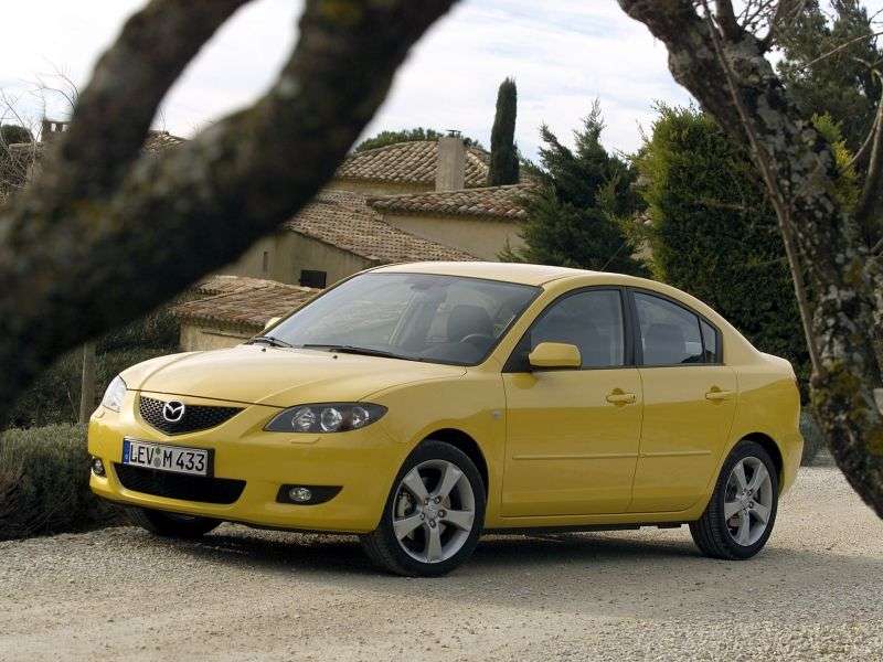 Mazda 3 BKsedan 4 bit 2.3 MT (2003–2006)