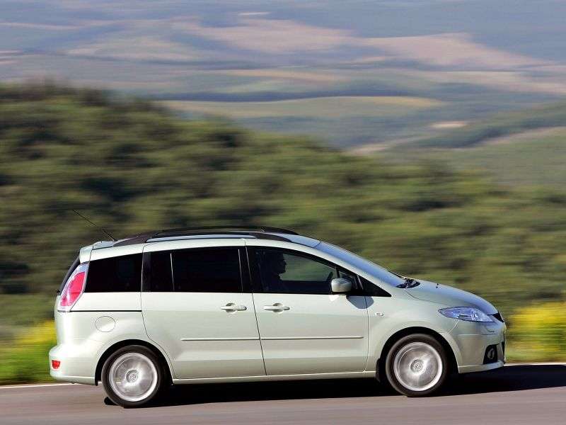 Mazda 5 1. generacji [zmiana stylizacji] minivan 2.0 MT (2008–2010)