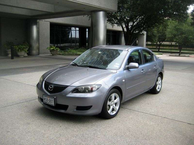 Mazda 3 BKsedan 4 bit 2.3 AT (2003–2006)