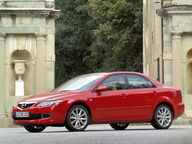 Mazda 6 1st generation [restyling] 4 door sedan 2.3 MT (2005–2007)