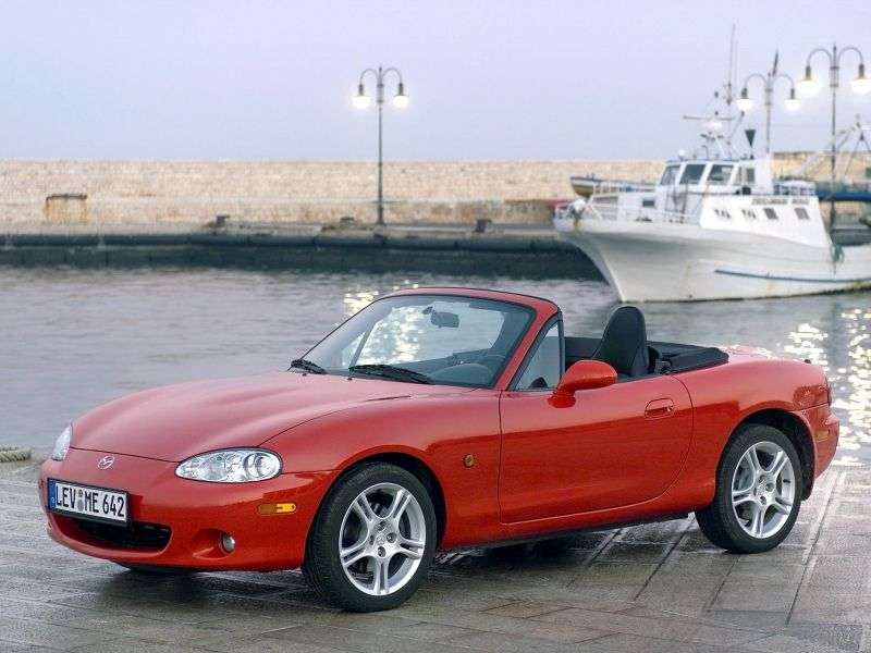 Mazda MX 5 NB [zmiana stylizacji] kabriolet 1.8 AT (2001 2005)