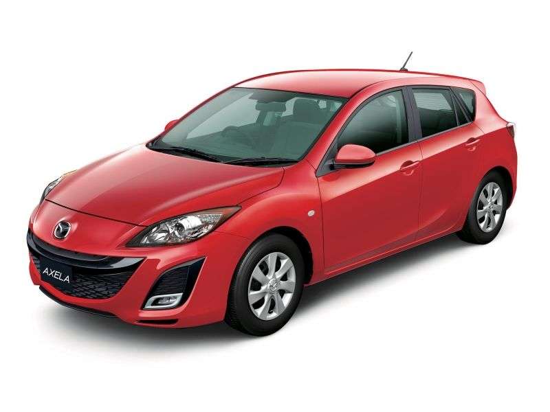 Mazda Axela 2.generacja hatchback 2.0 AT (2009 obecnie)