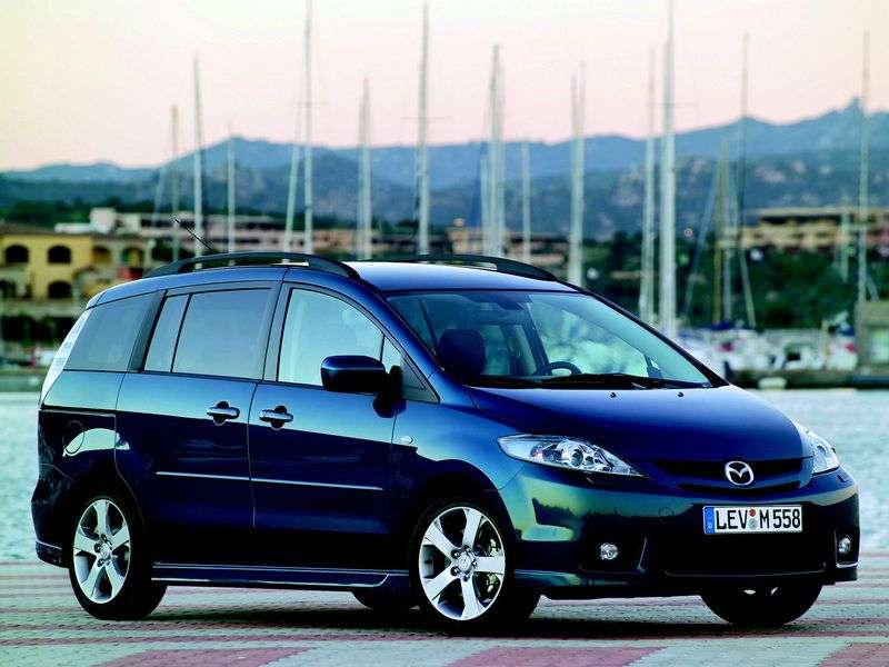 Mazda 5 minivan pierwszej generacji 2.0 AT (2005 2008)