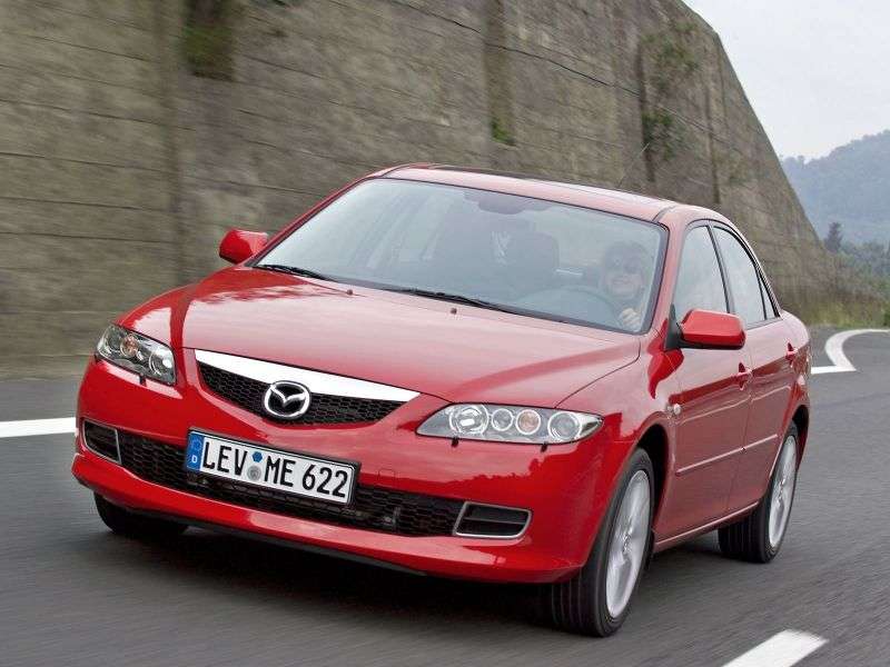 Mazda 6 1st generation [restyling] 4 door sedan 3.0 MT (2006–2007)
