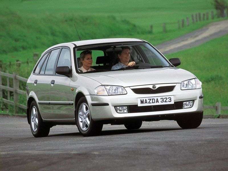 Mazda 323 BJ hatchback 5 drzwiowy 2.0 S MT (1998 2003)