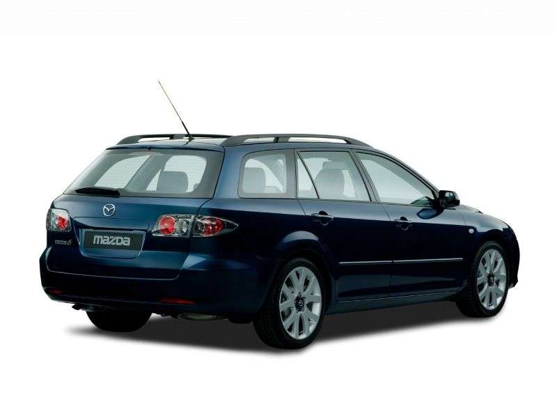 Mazda 6 1st generation [restyled] station wagon 2.0 MT (2005–2007)