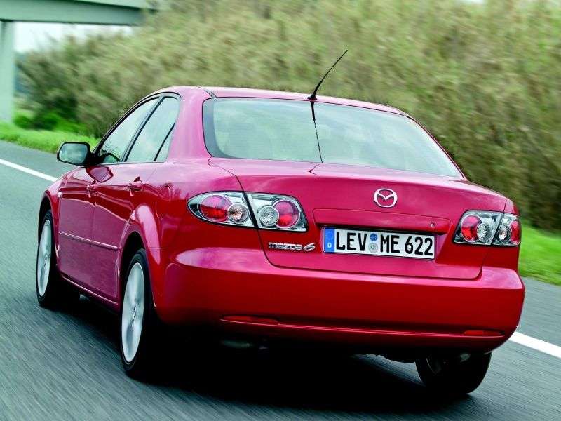 Mazda 6 1st generation [restyling] 4 door sedan 2.3 MT (2005–2007)