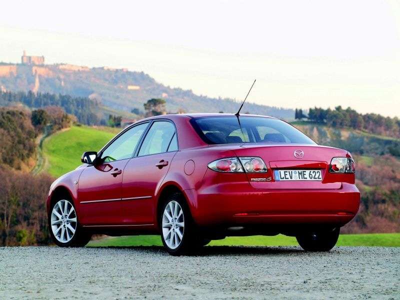 Mazda 6 1st generation [restyling] 4 door sedan 1.8 MT (2005–2007)