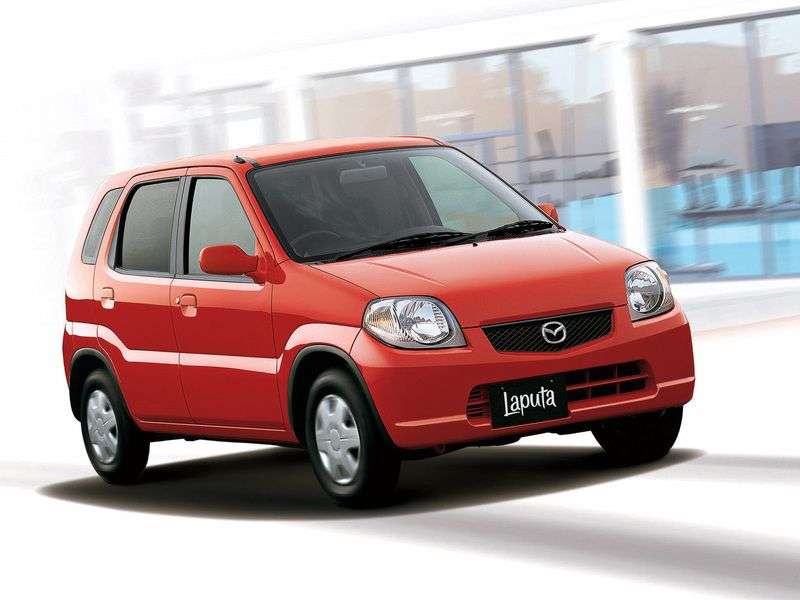 Mazda Laputa, 5 drzwiowy hatchback pierwszej generacji 0,7 MT (2000 2006)