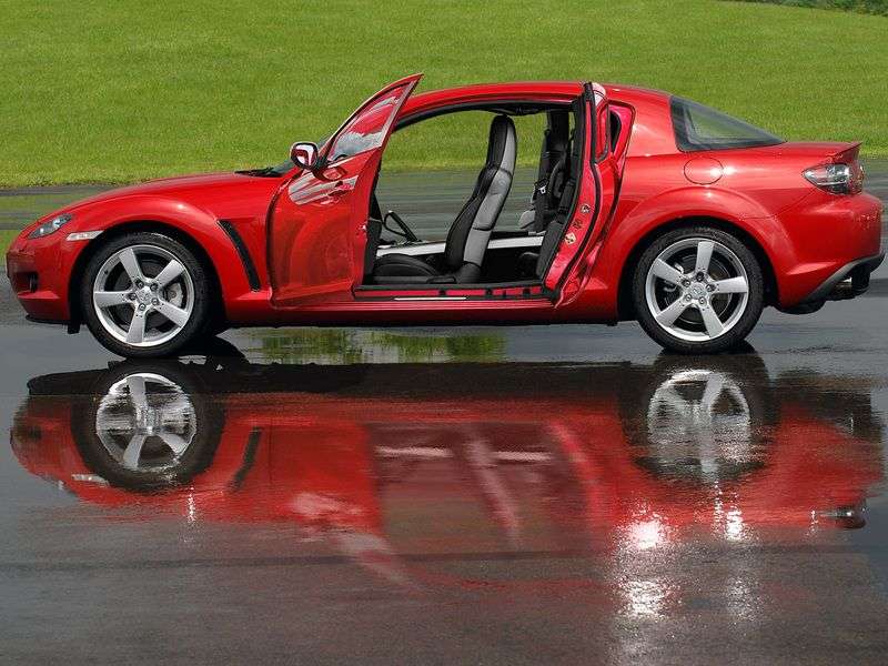 Mazda RX 8 pierwszej generacji coupe 4 drzwiowe 1.3 4AT (2003 2008)