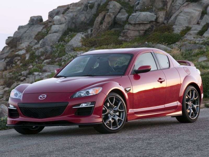 Mazda RX 8 drugiej generacji coupe 4 drzwiowe 1,3 mln ton (2008 2011)