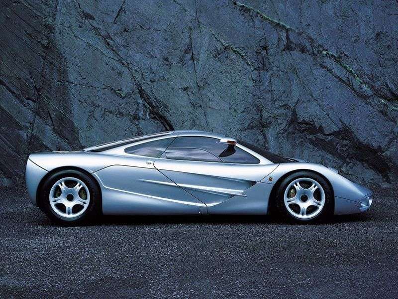 McLaren F1 1.generacja coupe 6.1 MT (1992 1994)