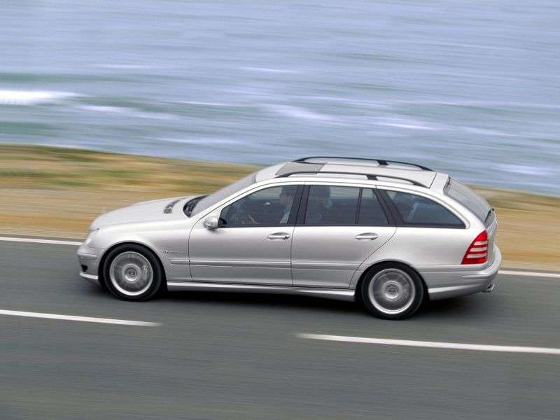 Mercedes Benz C Class W203 / S203 / CL203AMG wagon 5 bit. C 30 CDI AMG AT (2003–2004)
