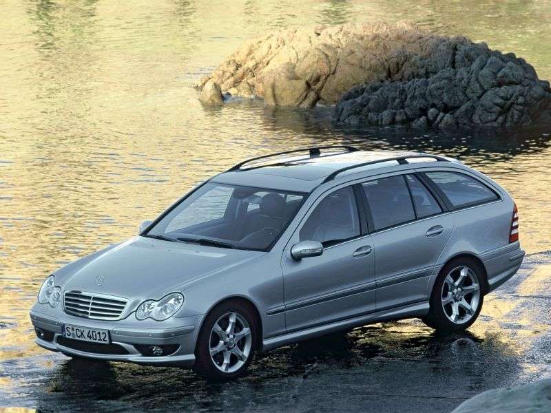 Mercedes Benz C Class W203 / S203 / CL203 [restyling] wagon 5 bit. C 200 Kompressor AT (2004–2007)