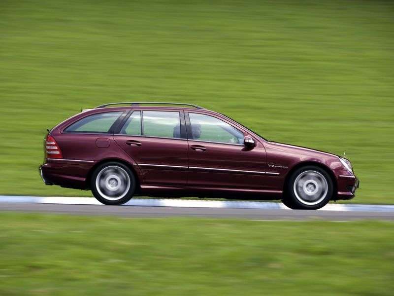 Mercedes Benz C Class W203 / S203 / CL203AMG wagon 5 bit. C 30 CDI AMG AT (2003–2004)