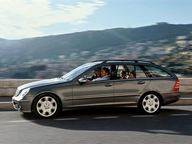 Mercedes Benz Klasa C W203 / S203 / CL203 [zmiana stylizacji] kombi 5 drzwiowy. C 320 4MATIC AT (2004 2005)