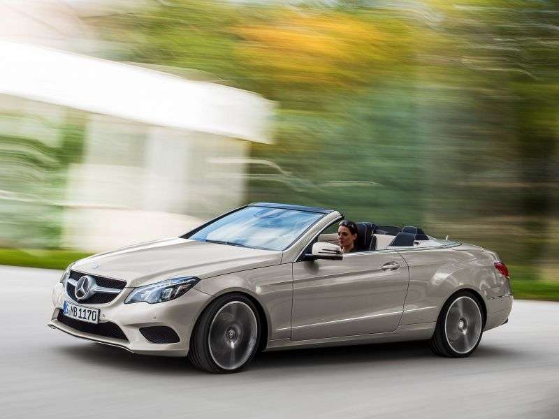 Mercedes Benz E Class W212 / S212 / C207 / A207 [restyling] E 250 7G Tronic Plus Convertible Special Series (2013 – N)