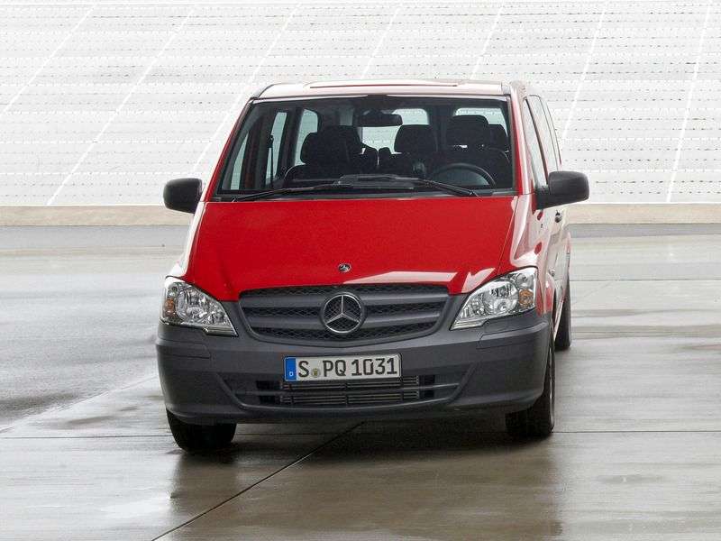 Mercedes Benz Vito W639 [restyling] minivan 4 dv. 110 CDI MT extended Basic (2010 – current century)