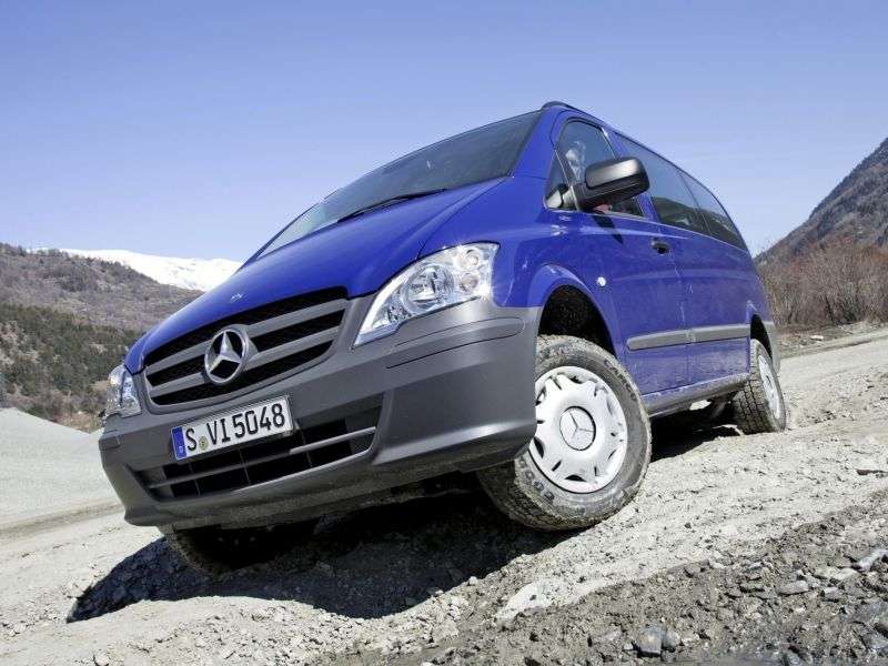 Mercedes Benz Vito W639 [restyling] minivan 4 dv. 110 CDI MT extended Basic (2010 – current century)