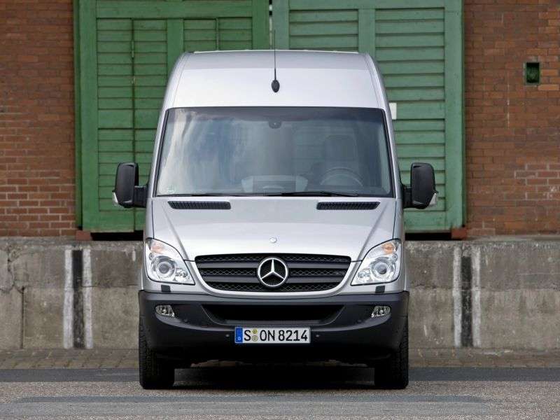 Mercedes Benz Sprinter W906 Van 316 MT bardzo długa podstawa bardzo wysoka podstawa dachowa (2006 obecnie)