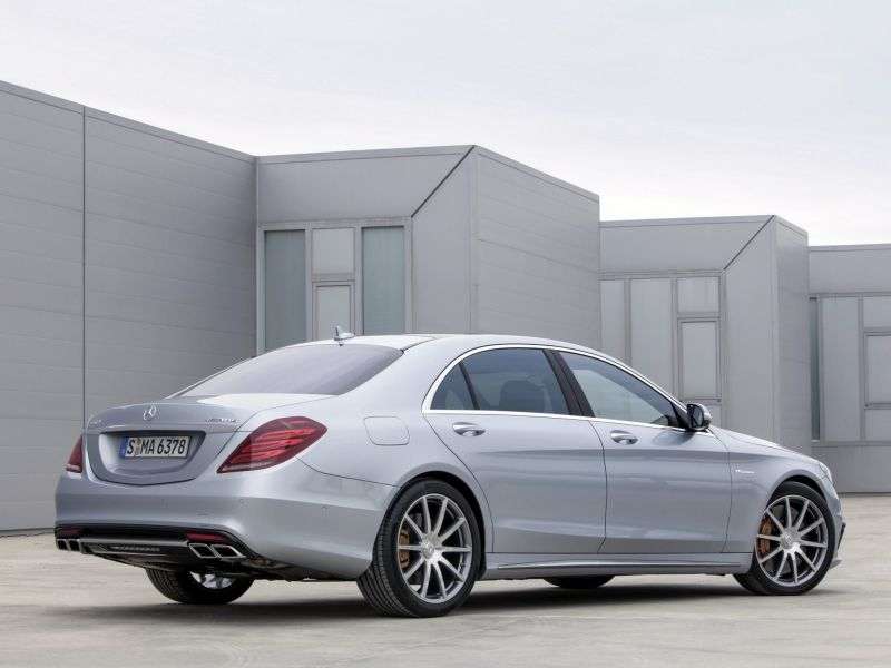 Mercedes Benz Klasa S W222AMG sedan 4 drzwiowy S 63 AMG 4Matic SPEEDSHIFT MCT długi rozstaw osi Basic (2013 obecnie)