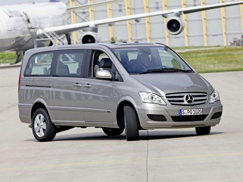 Mercedes Benz Viano W639 [zmiana stylizacji] minivan 4 drzwiowy. 2.0 CDi MT Long Ambiente (2010 obecnie)
