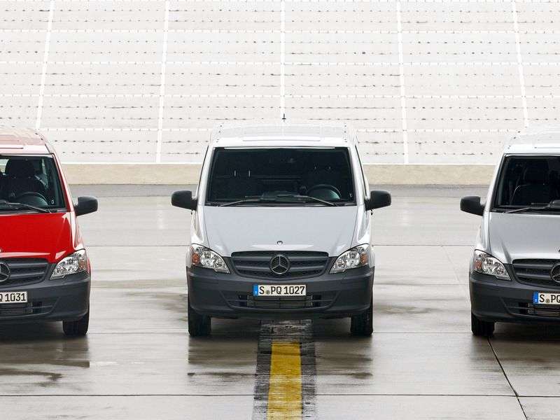 Mercedes Benz Vito W639 [zmiana stylizacji] van 122 CDI AT Extended Base (2010   obecnie)