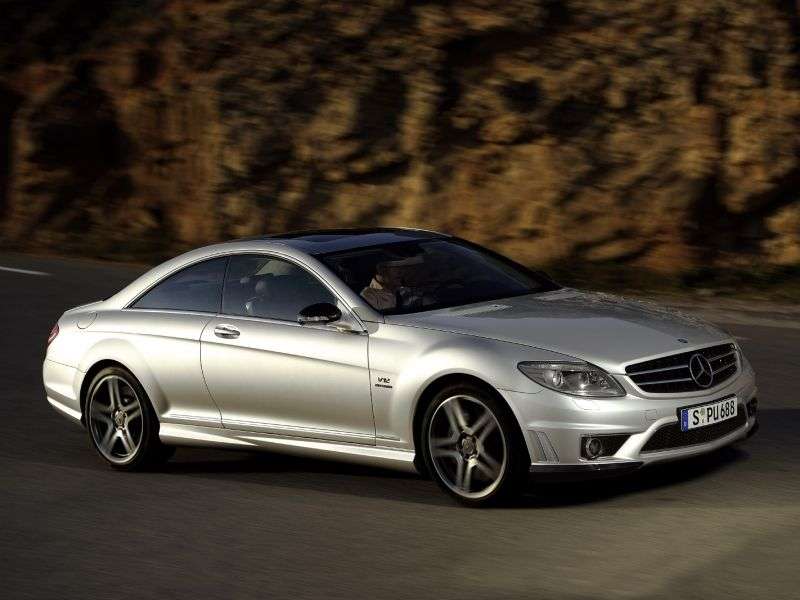 Mercedes Benz CL Class C216AMG Coupe 2 drzwiowy CL 63 AMG AT (2006 2010)