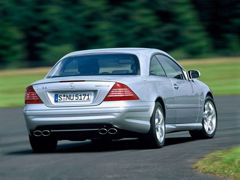 Mercedes Benz CL Class C215AMG Coupe 2 drzwiowy CL 55 AMG Kompressor AT (2002 2006)