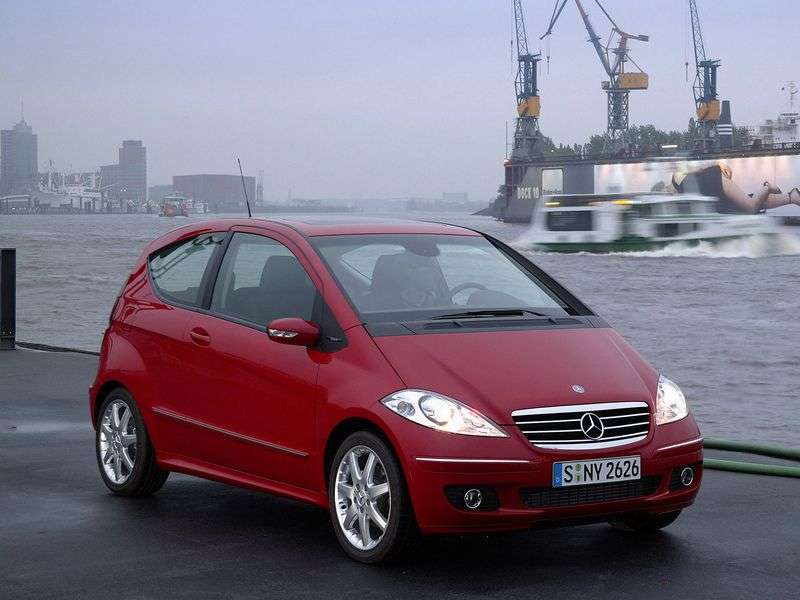Mercedes Benz Klasa A W169 hatchback 3 drzwiowy 180 CDI CVT (2004 2010)