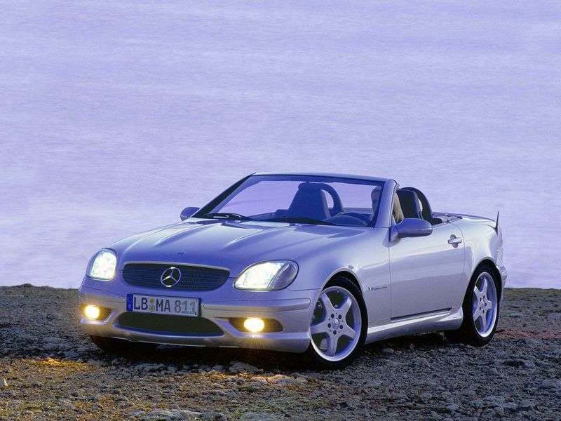 Mercedes Benz klasy SLK R170 [zmiana stylizacji] roadster SLK 320 MT (2000 2004)