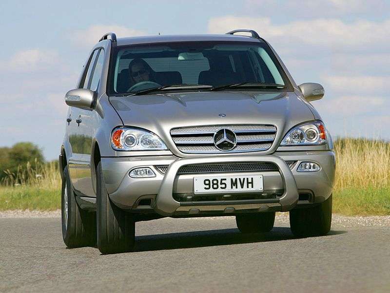 Mercedes Benz M Class W163 crossover ML 350 AT (2003–2005)