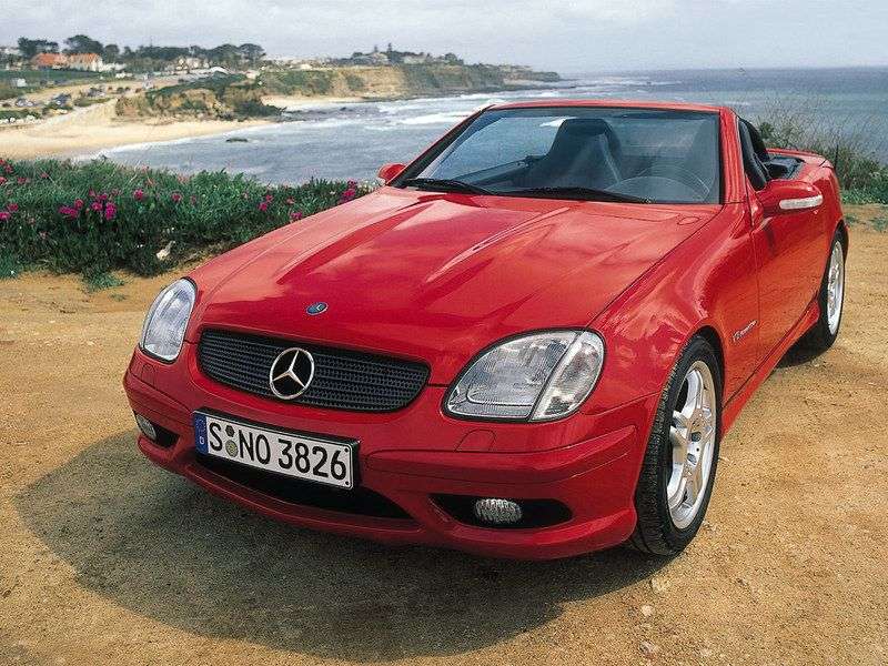 Mercedes Benz klasy SLK R170 [zmiana stylizacji] roadster SLK 320 MT (2000 2004)