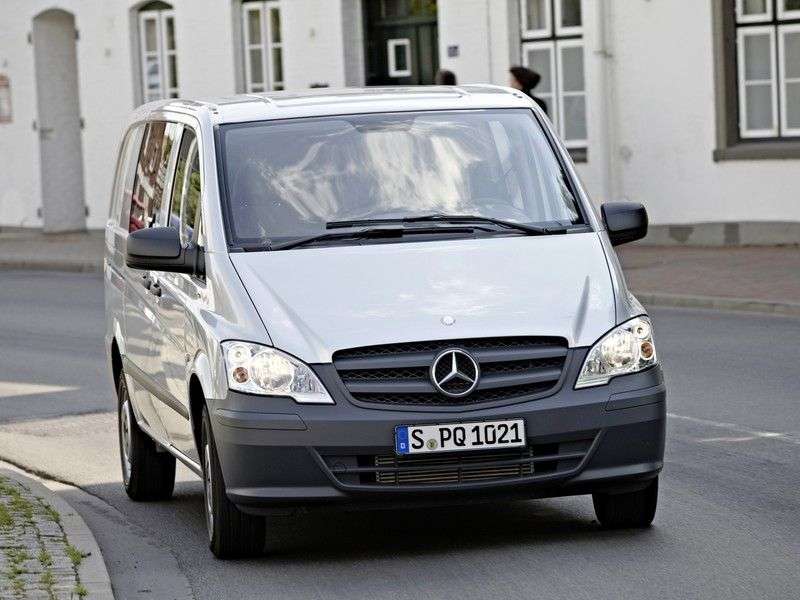 Mercedes Benz Vito W639 [restyling] mixto 4 bit minibus 122 CDI AT (2010 – n. In)
