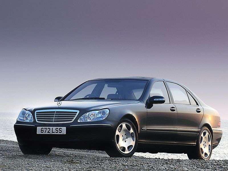 Mercedes Benz Klasa S W220 [zmiana stylizacji] sedan S 430 AT (2002 2005)