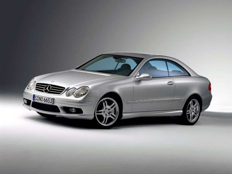 Mercedes Benz CLK Class C209 / A209AMG Coupe 2 drzwiowy CLK 55 AMG AT (2003 2006)