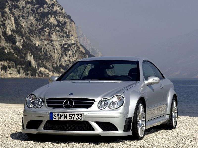 Mercedes Benz CLK Class C209 / A209AMG Black Series Coupe 2 drzwiowy CLK 63 AMG Black Series AT (2007 2009)